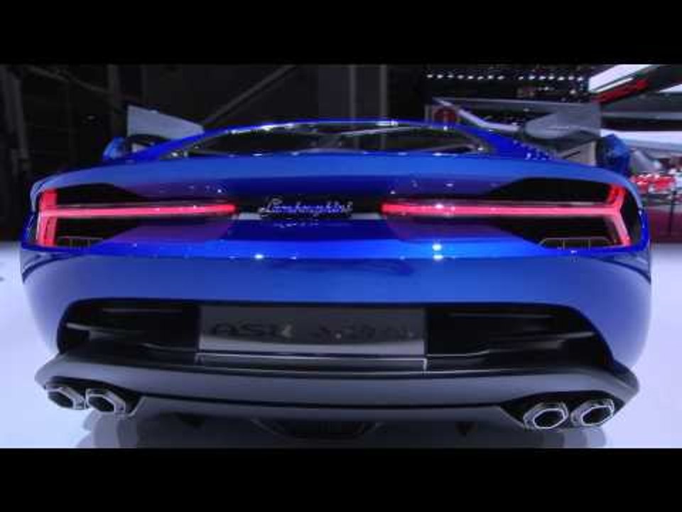 New Lamborghini Asterion LPI 910-4 at the 2014 Paris Mondial de L'Automobile | AutoMotoTV