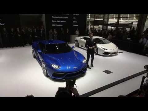 Lamborghini Press Conference at the 2014 Paris Mondial de L'Automobile | AutoMotoTV