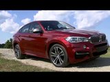 The new BMW X6 M50d. Driving Video BMW Performance Center, Spartanburg | AutoMotoTV