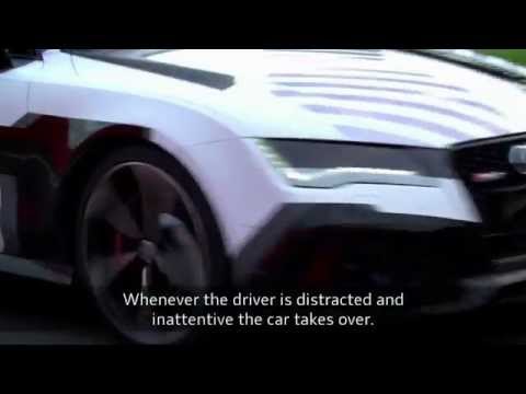 Audi RS 7 piloted driving concept - Interview Dr. Horst Glaser | AutoMotoTV