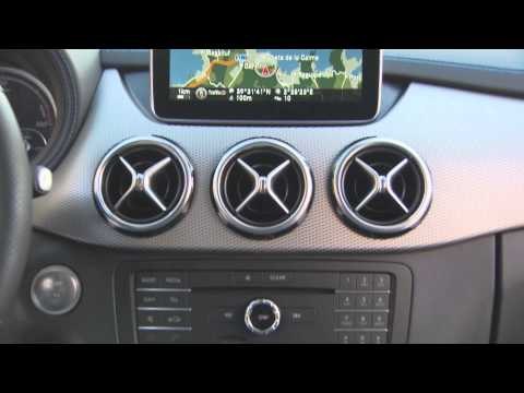 Mercedes-Benz B-Class Electric Drive Design Interior Cirrus White | AutoMotoTV