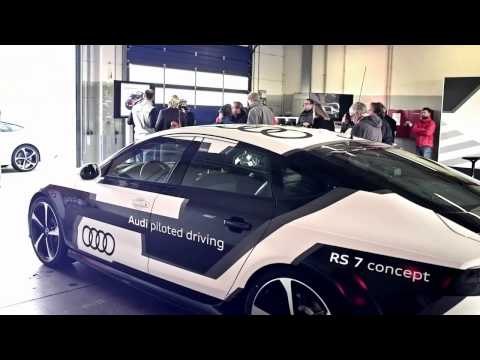 Audi RS 7 piloted driving concept at the Limit at Hockenheim - what happened so far | AutoMotoTV