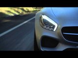 Mercedes-Benz Mercedes-AMG GT S - designo iridium silver magno Driving Trailer | AutoMotoTV