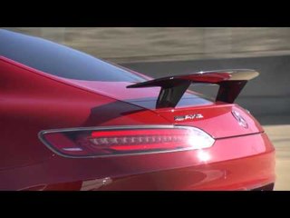 Mercedes-Benz Mercedes-AMG GT S Edition 1 - fire opal Driving Trailer| AutoMotoTV