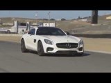 Mercedes-Benz Mercedes-AMG GT S Edition 1 - designo diamond white bright Driving| AutoMotoTV