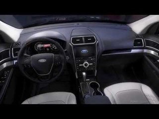 2015 Ford Explorer Interior Design Trailer | AutoMotoTV