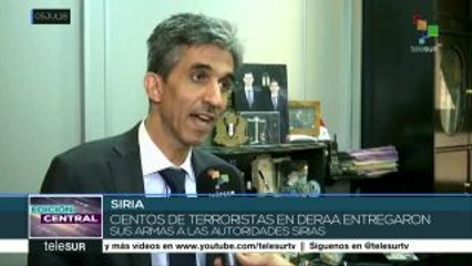 Siria denuncia que EEUU y sus aliados suministran armas a terroristas