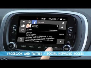 Fiat   The new Infotainment Uconnect™ LIVE | AutoMotoTV