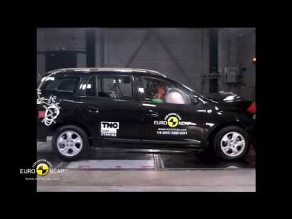 Dacia Logan MCV - Crash Tests 2014 | AutoMotoTV