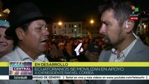 Miles de ecuatorianos se movilizan en respaldo a Rafael Correa