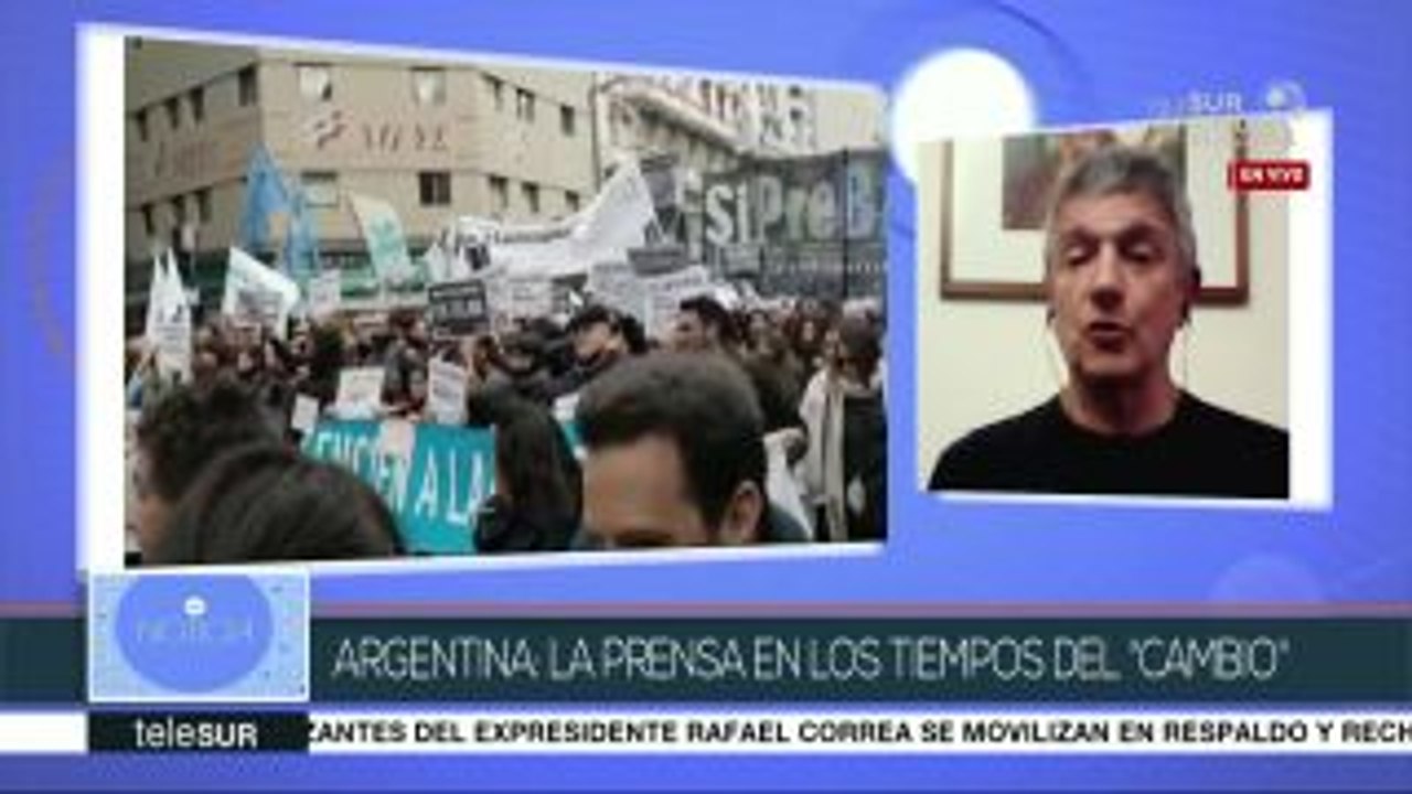 López: Despidos en Télam tienen que ver con el silenciamiento de voces
