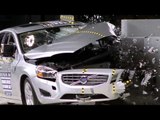 Front crash tests for selected 2015 TOP SAFETY PICK  award winners Volvo S60 | AutoMotoTV