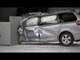 Front crash tests for selected 2015 TOP SAFETY PICK+ award winners Toyota Sienna | AutoMotoTV