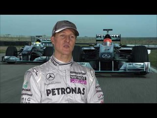 Michael Schumacher looks forward to the Australian Grand Prix