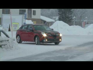 Alfa Romeo Giulietta Winter test in Sweden  Part 2