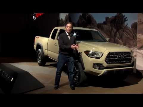 2016 Toyota Tacoma at 2015 NAIAS - Toyota GVP-GM Bill Fay | AutoMotoTV