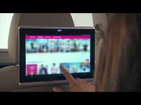 Audi Q7 - HMI and Infotainment Rear Seat Entertainment | AutoMotoTV