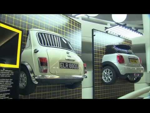 MINI exhibition Austin MINI half - section show car 1956 | AutoMotoTV