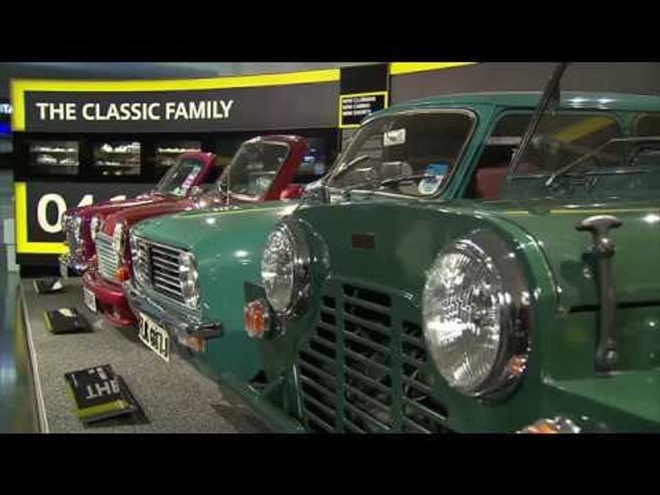 MINI exhibition Austin MINI Moke, MINI Clubman, MINI Cabrio, MINI Shorty | AutoMotoTV