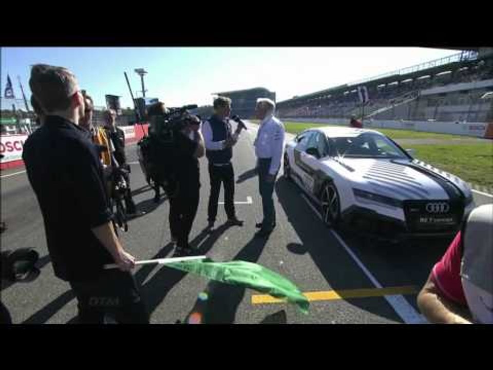 At the limit! Audi piloted driving at Hockenheim | AutoMotoTV