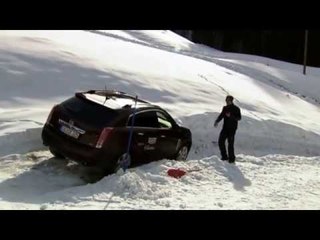 Cadillac Winter Drive Downhill in Gstaad | AutoMotoTV