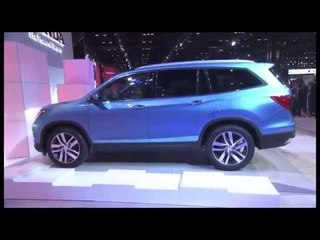 2016 Honda Pilot World Debut at the 2015 Chicago Auto Show | AutoMotoTV
