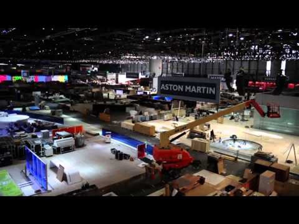 Geneva International Motor Show 2015 Preparation | AutoMotoTV