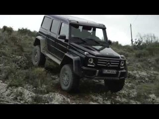 Geneva Motor Show 2015 - Mercedes-Benz G 500 4x4 Driving Video | AutoMotoTV