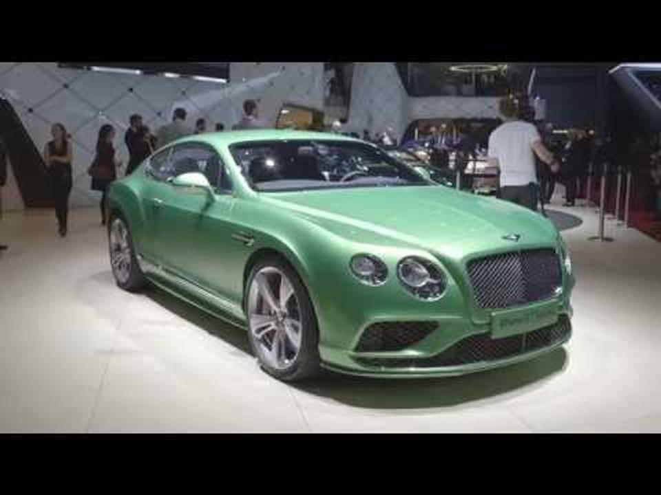 Bentley GT at Geneva Motor Show 2015 | AutoMotoTV