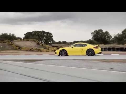 Porshe Cayman GT4 Race Track Driving | AutoMotoTV
