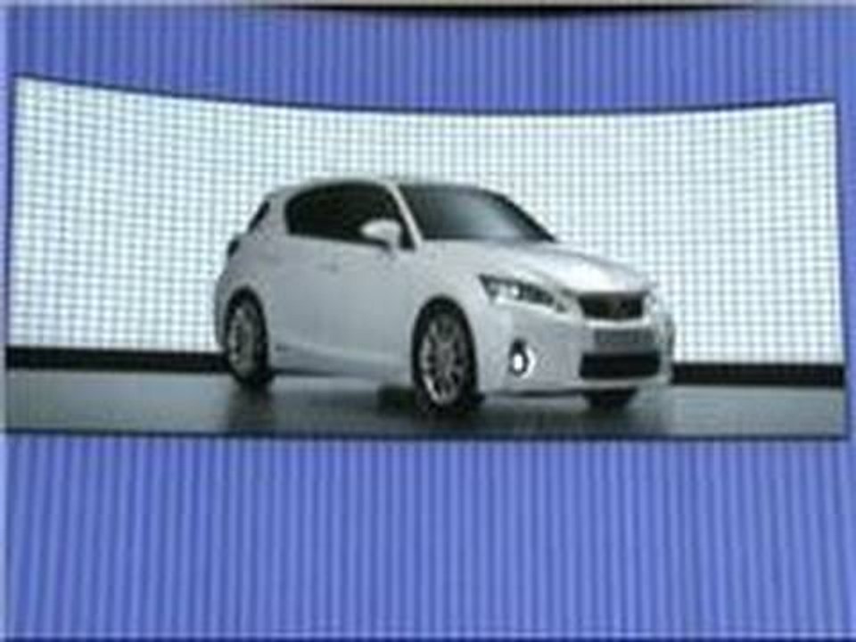 World Premiere Lexus CT 200h (C-Premium) Geneva Motor Show 2010
