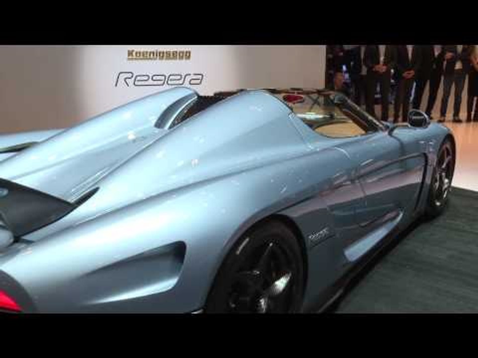 Geneva International Motor Show 2015 - Koenigsegg Regera | AutoMotoTV