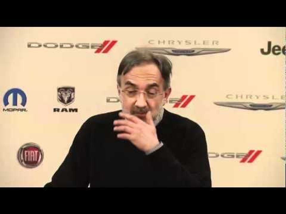 Sergio Marchionne NAIAS Part 1