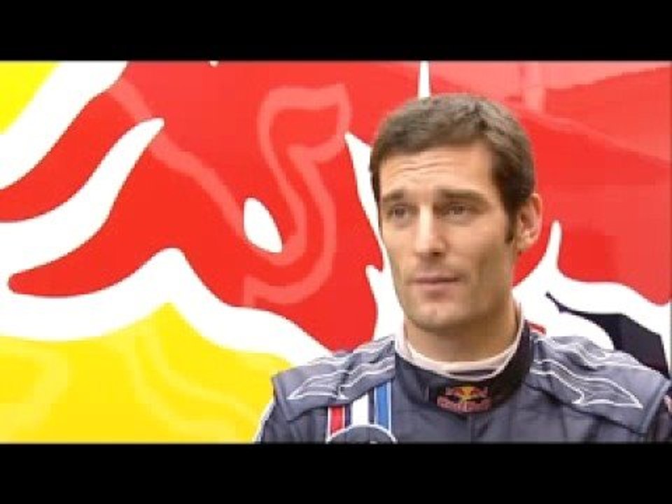 Mark Webber on the optimized aerodynamics of the new car