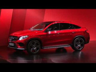 Mercedes-Benz GLE 450 AMG Coupe Reveal at 2015 Geneva Motor Show | AutoMotoTV