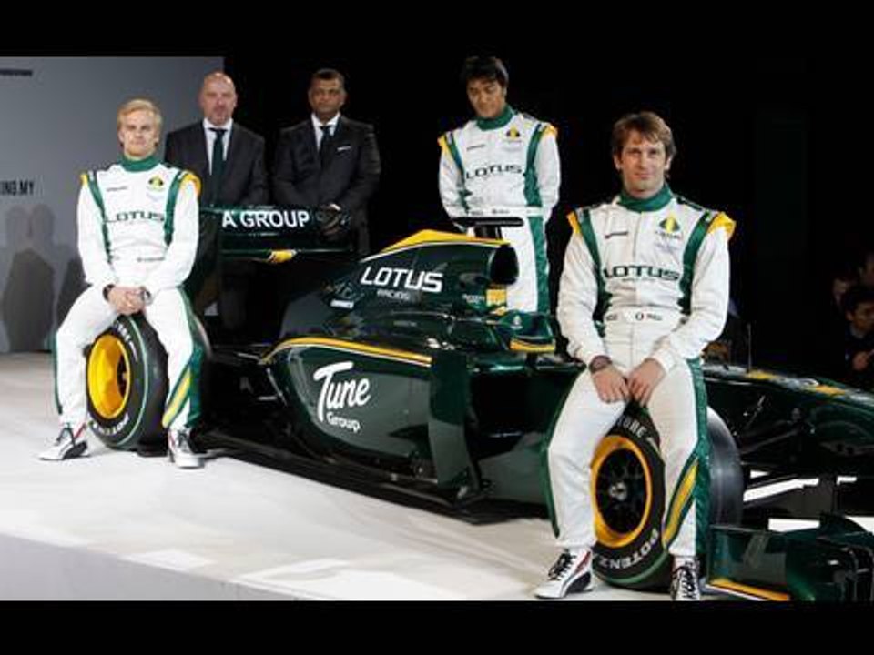 F1 Lotus Racing Team Presentation