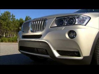 BMW X3 xDrive35i Exterior design engine