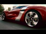Renault Concept car DeZir driving