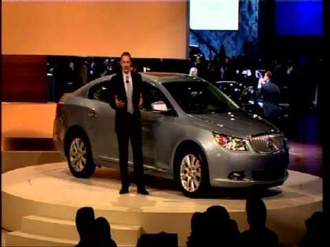 Buick Lacrosse with eAssist reveal at the 2010 LA Auto Show Part 2