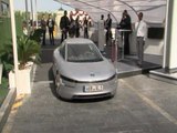 The Volkswagen XL1 in the Streets of Doha Qatar
