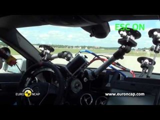 Mercedes Benz A Class ESC Tests 2012