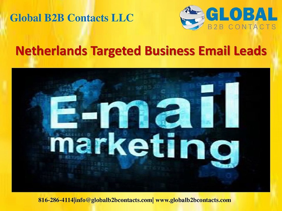 Netherlands Targeted Business Email Leads