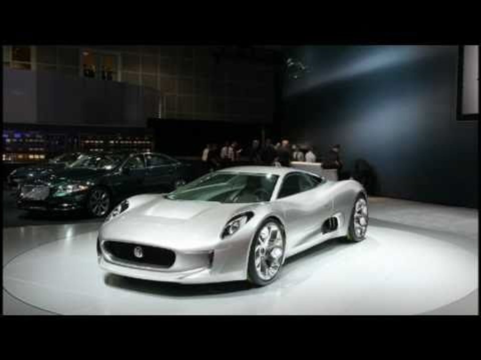 Jaguar C-X75 Makes North American Debut at L A  Auto Show