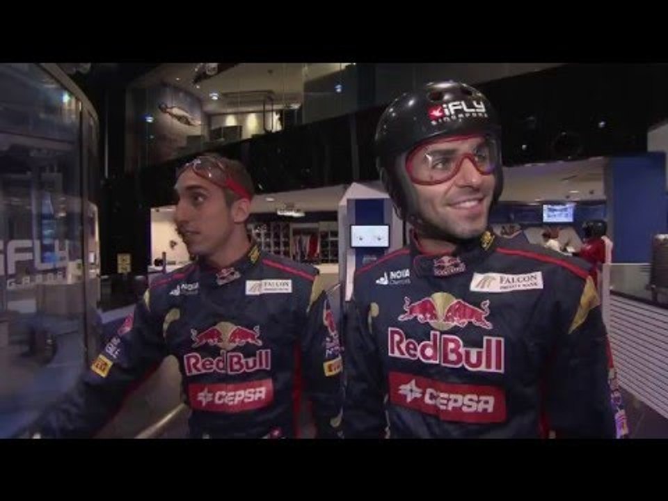Formula 1 2011   Scuderia Toro Rosso   Clip   Buemi and Alguersuari iFly