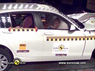 BMW 1 Series Crash Tests 2012