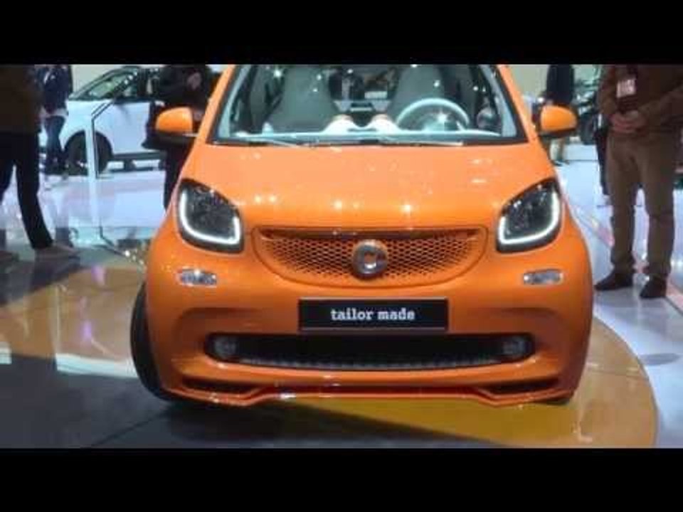 Geneva International Motor Show 2015 - Smart Brabus | AutoMotoTV