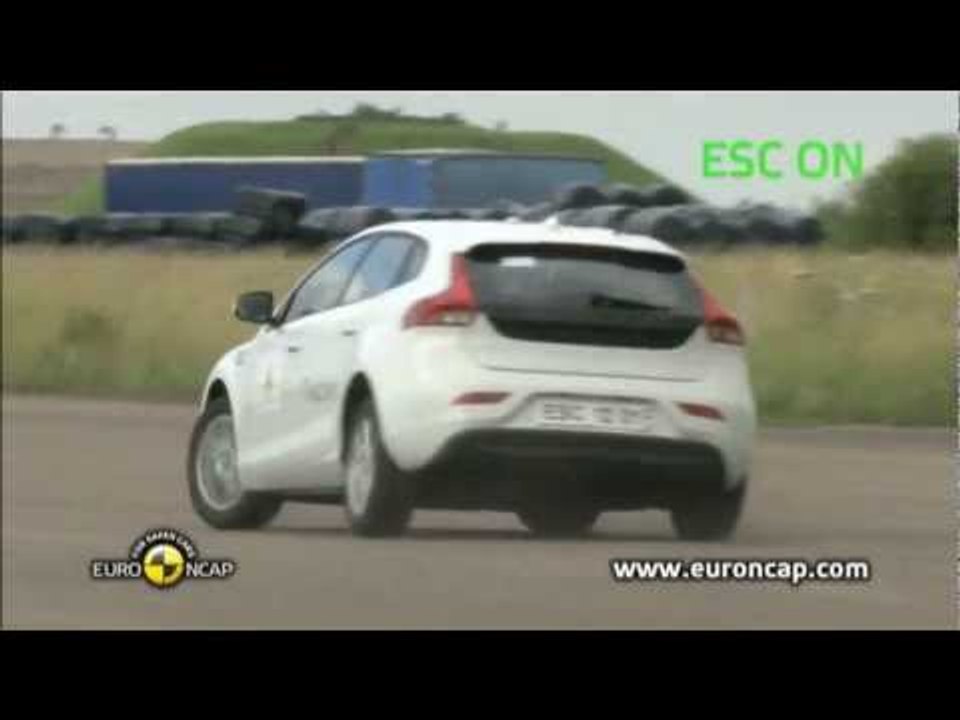 Volvo V40 ESC Tests 2012