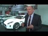 Ian Callum, Design Director, Jaguar at New Delhi  Auto Expo 2012