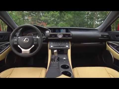 2015 Lexus RC 350 Interior Design Trailer | AutoMotoTV