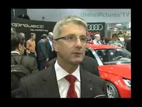 Tokyo Motor Show 2007 Interview Rupert Stadler, Audi (by UPTV)